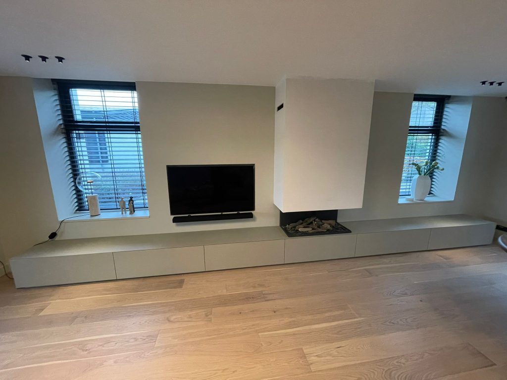 Openhaard kast