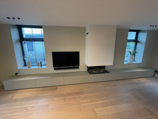 Openhaard kast